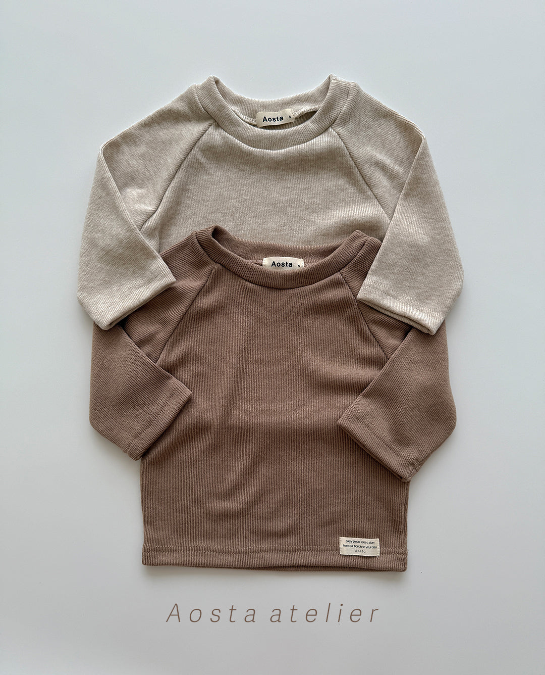 ［Aosta］Mellow rib T
