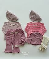 ［Aosta］Signature stripe T