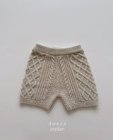 ［Aosta］Knit pants