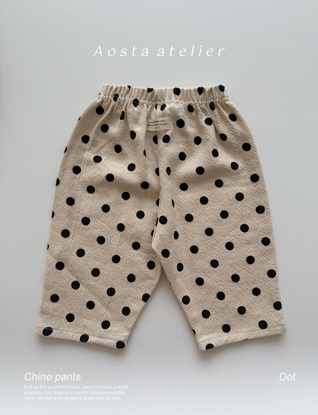 ［Aosta］Chino pants