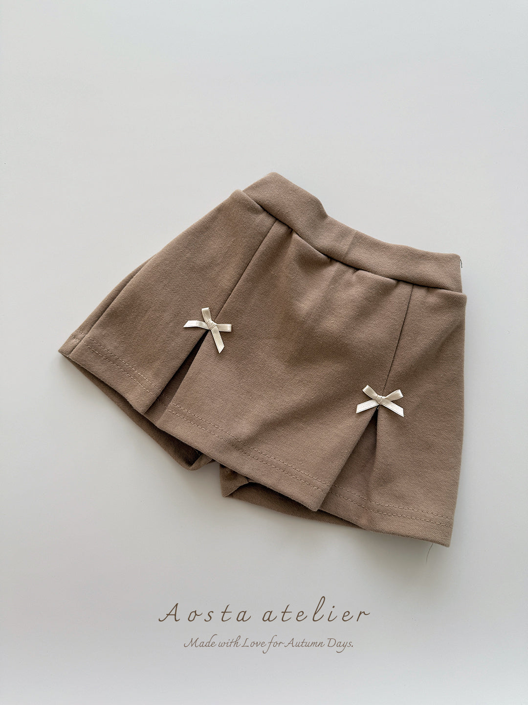 ［Aosta］Jelly skirt pants