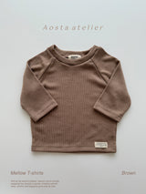 ［Aosta］Mellow rib T