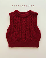［Aosta］Knit vest