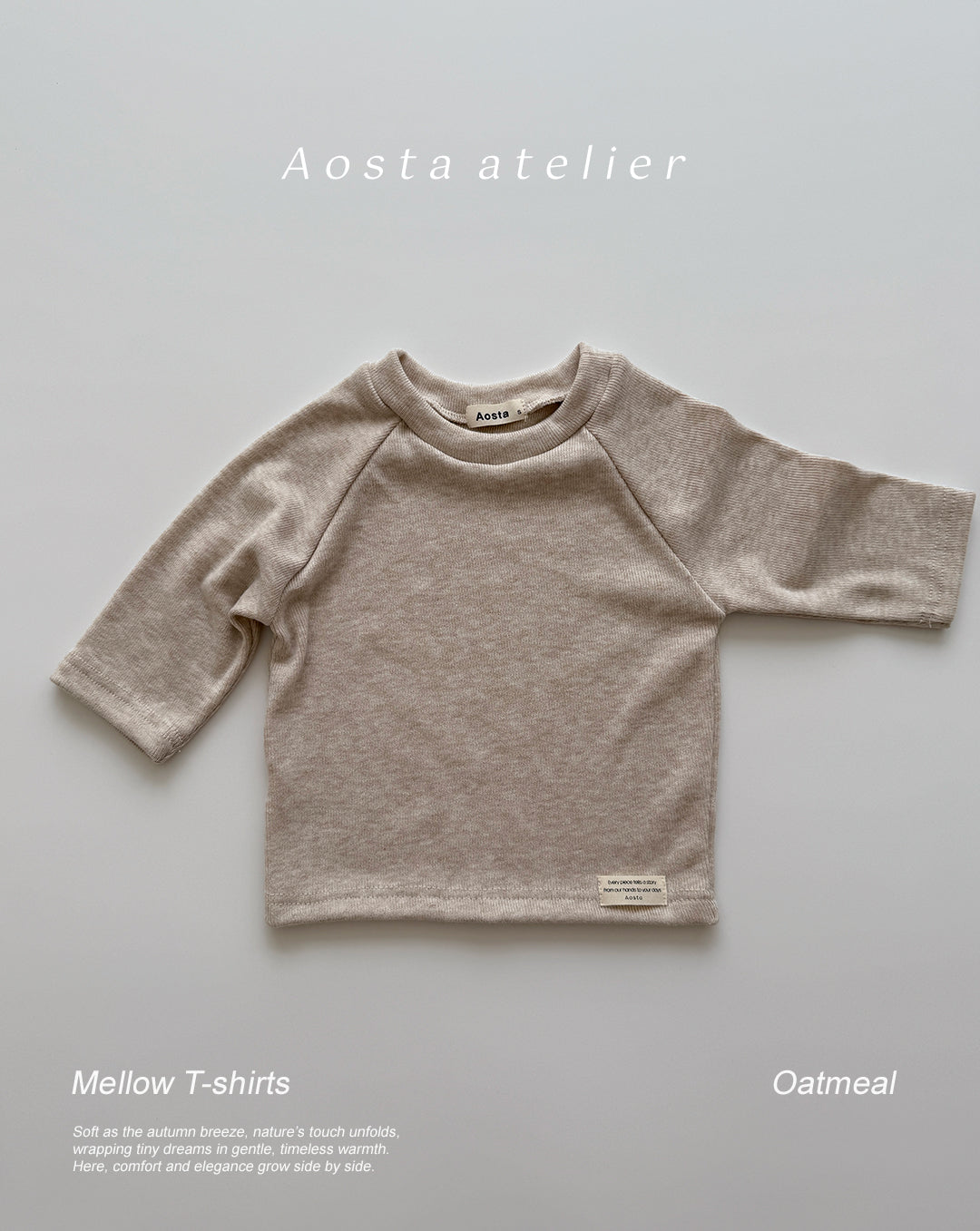 ［Aosta］Mellow rib T