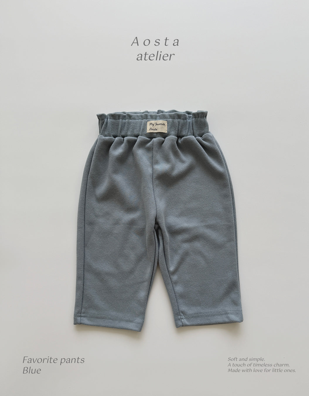 ［Aosta］Favorite Pants