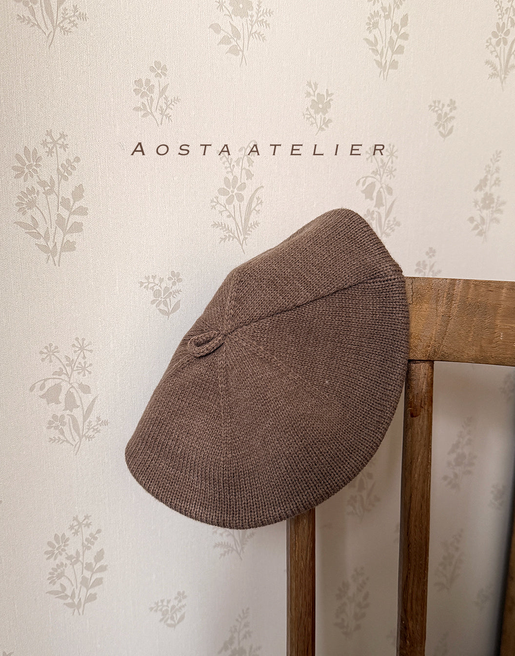 ［Aosta］Knit beret