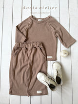 ［Aosta］Mellow rib T