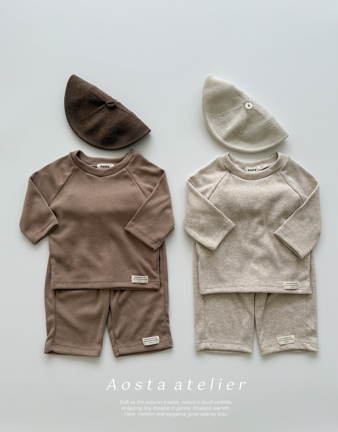 ［Aosta］Mellow rib T