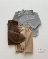 ［Aosta］Knit vest