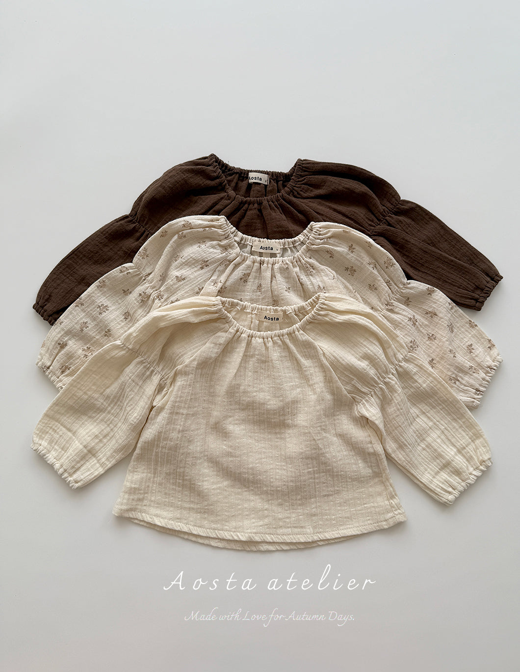 ［Aosta］Emily blouse