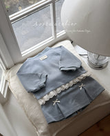 ［Aosta］Jelly skirt pants