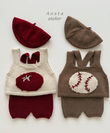 ［Aosta］Knit O vest