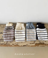 ［Aosta］Signature stripe T