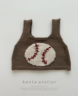 ［Aosta］Knit O vest