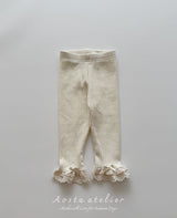 ［Aosta］Camellia leggings