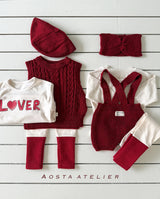 ［Aosta］Knit overalls