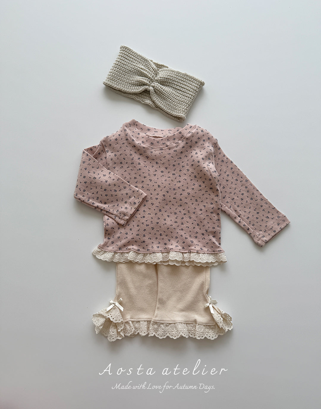 ［Aosta］Knit hairband