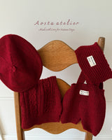 ［Aosta］Knit beret