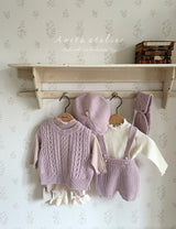 ［Aosta］Knit vest