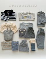 ［Aosta］Signature stripe T