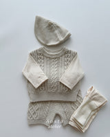 ［Aosta］Knit pants