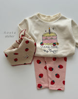 ［Aosta］Strawberry leggings