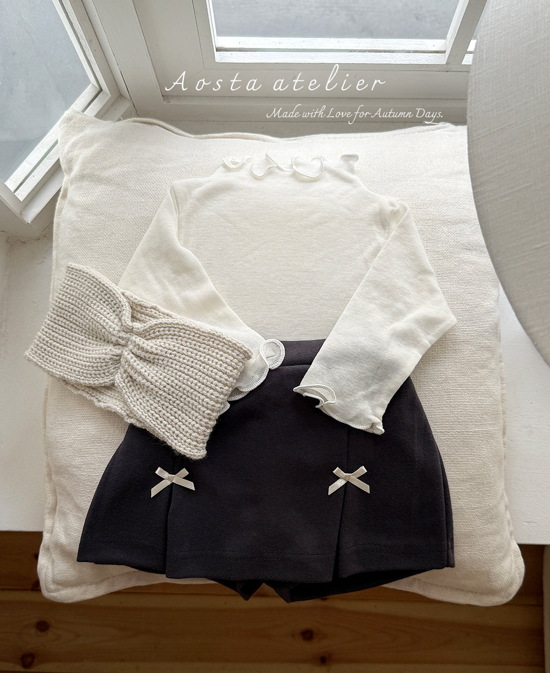 ［Aosta］Knit hairband