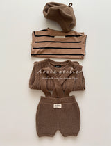 ［Aosta］Signature stripe T