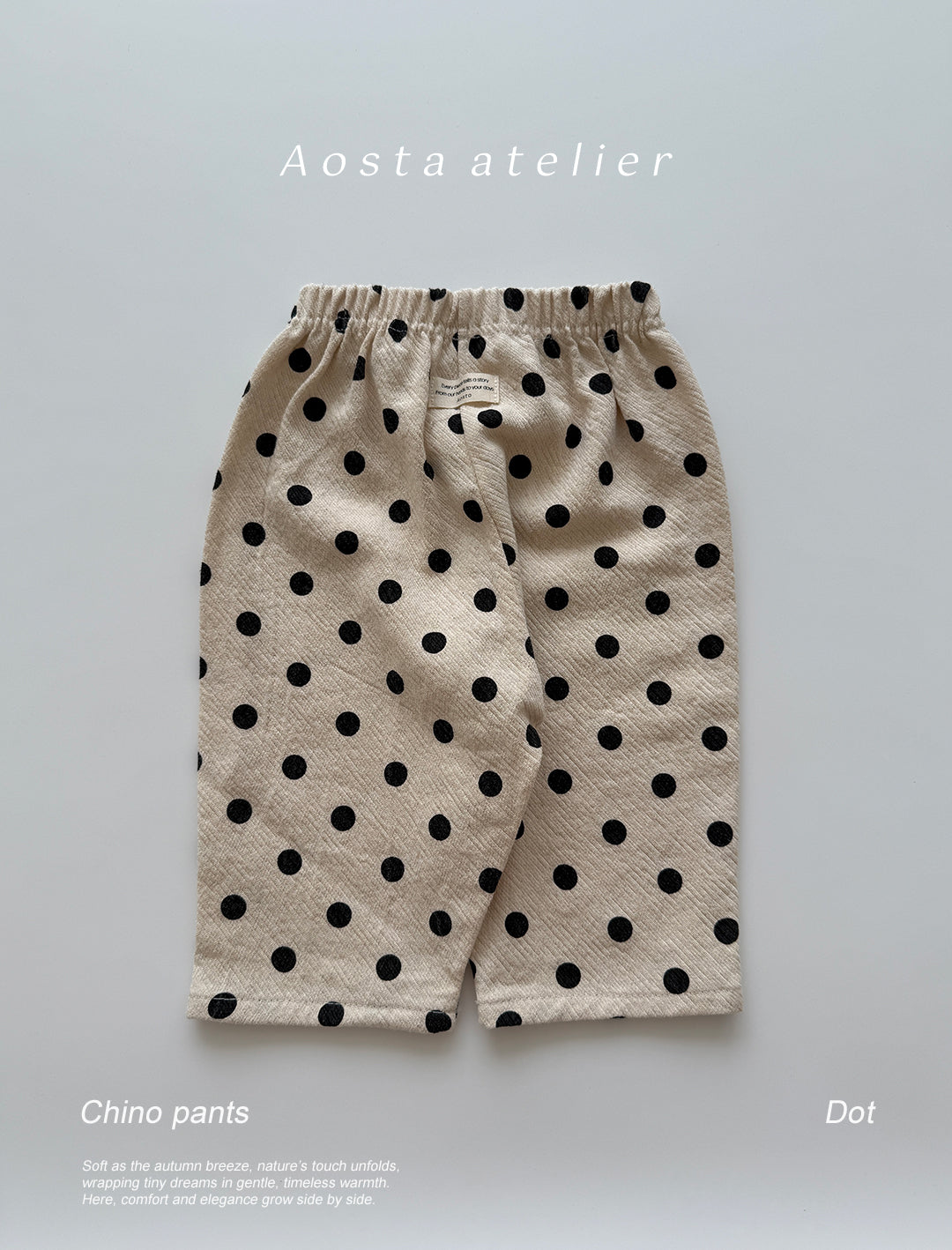 ［Aosta］Chino pants