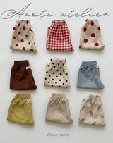 ［Aosta］Chino pants