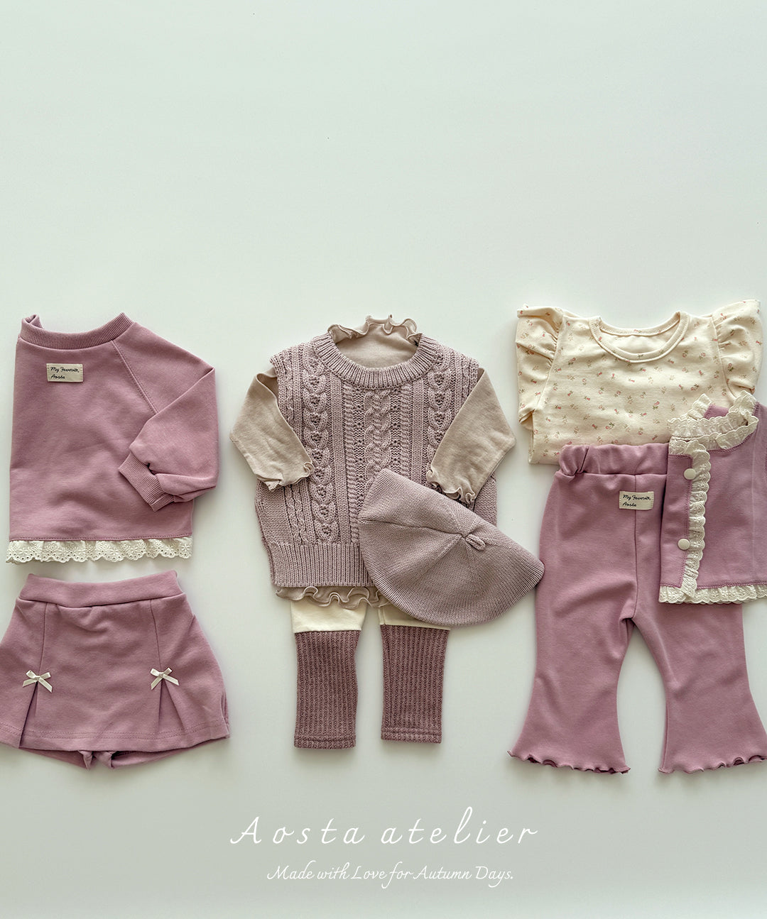 ［Aosta］Jelly skirt pants