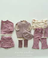 ［Aosta］Jelly skirt pants