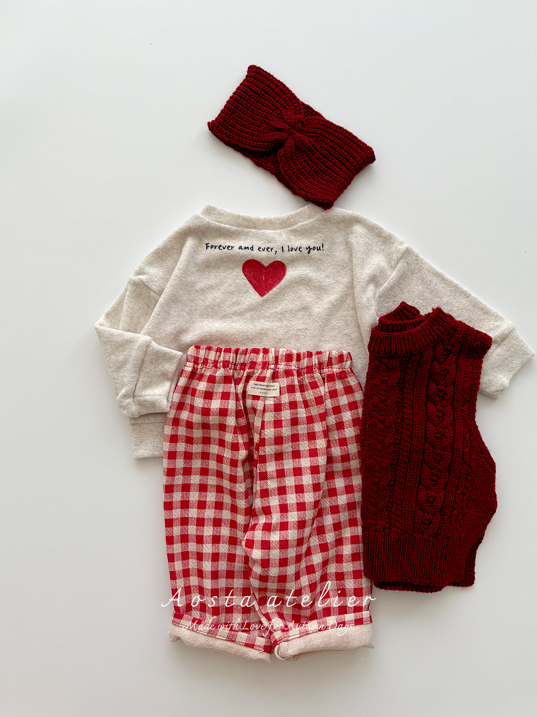 ［Aosta］Knit vest