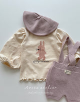 ［Aosta］Knit overalls
