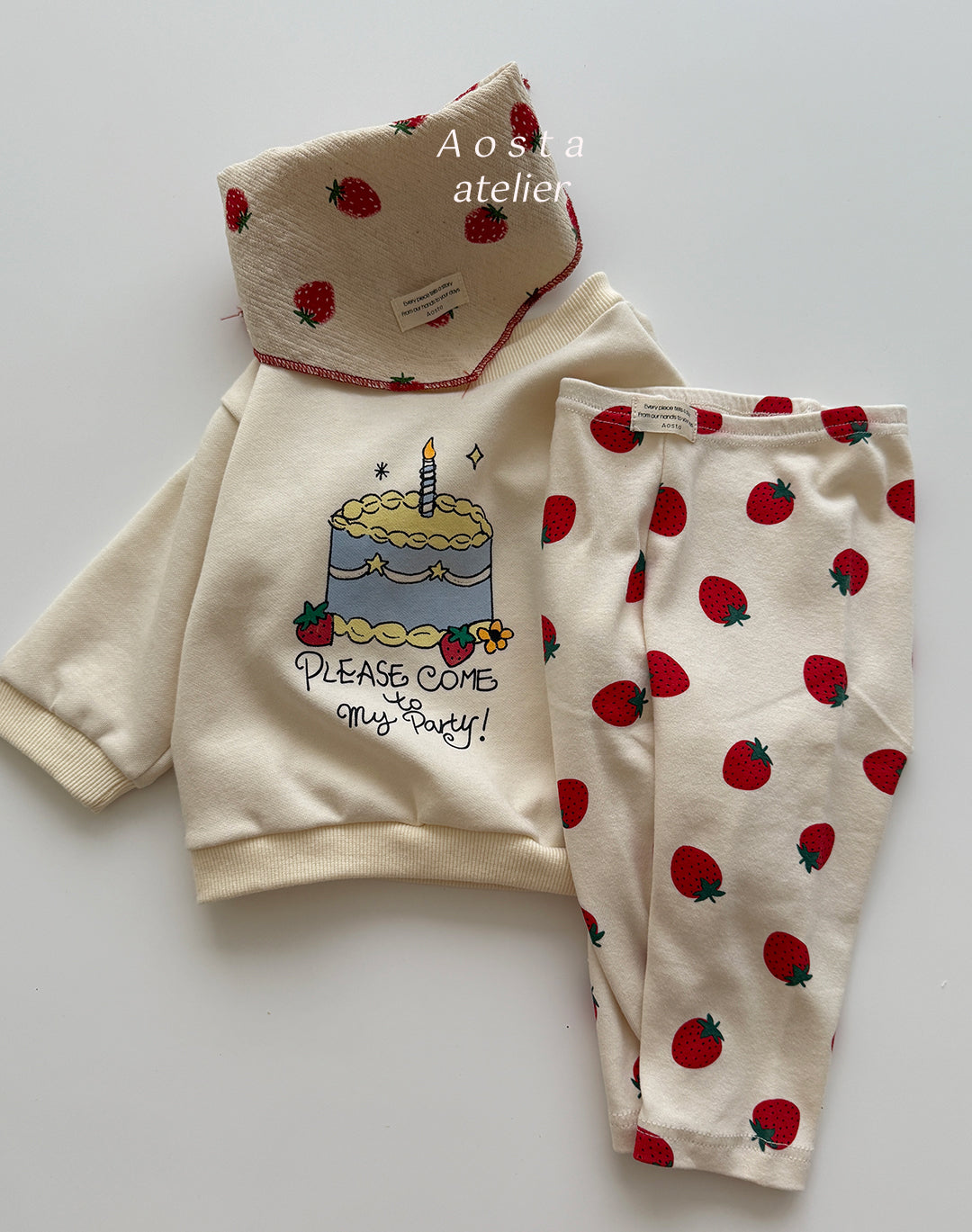 ［Aosta］Strawberry leggings