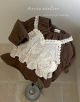 ［Aosta］Lace bustier