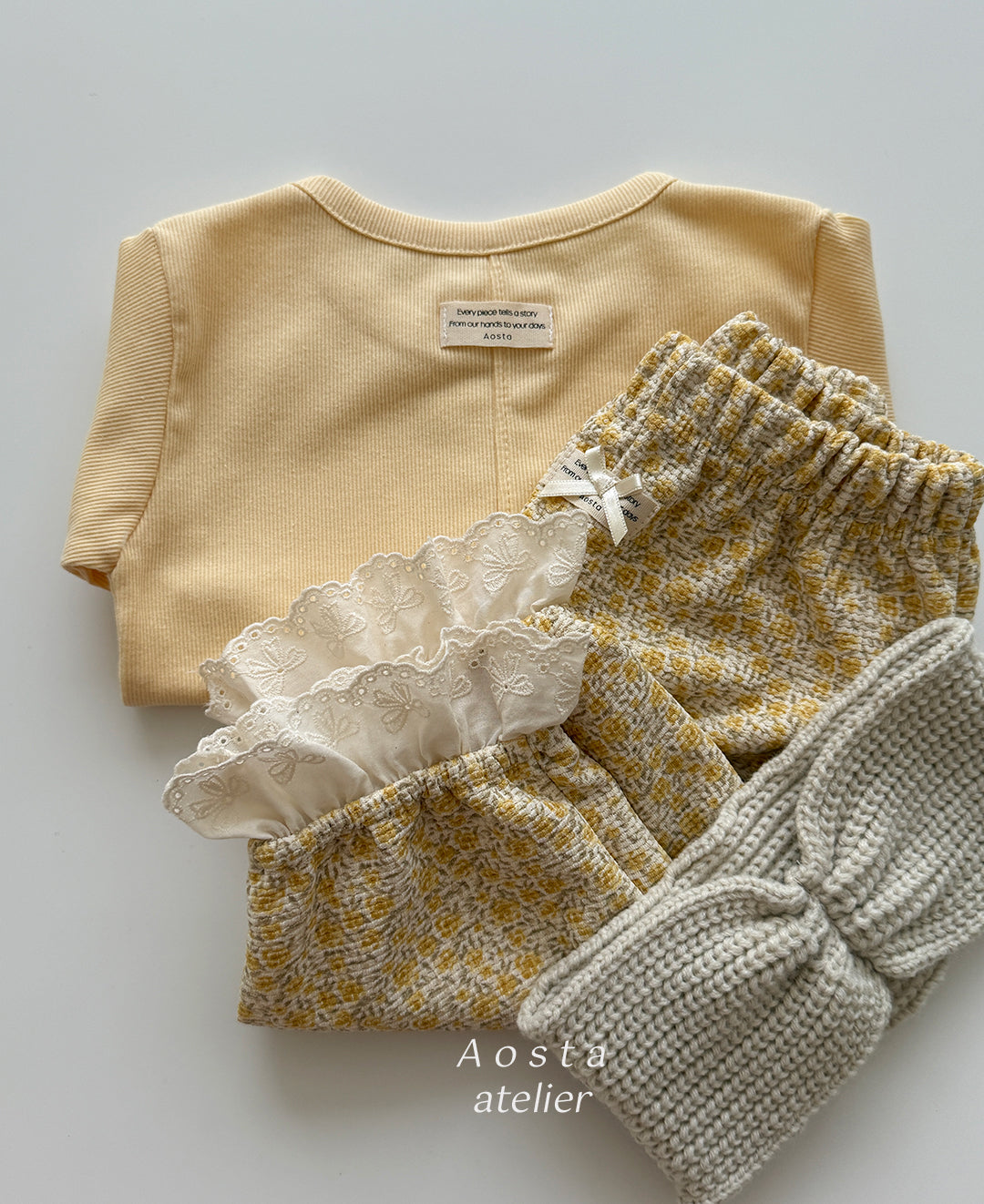 ［Aosta］Lebonbon pants