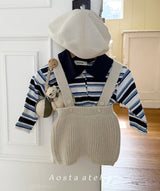 ［Aosta］Knit overalls