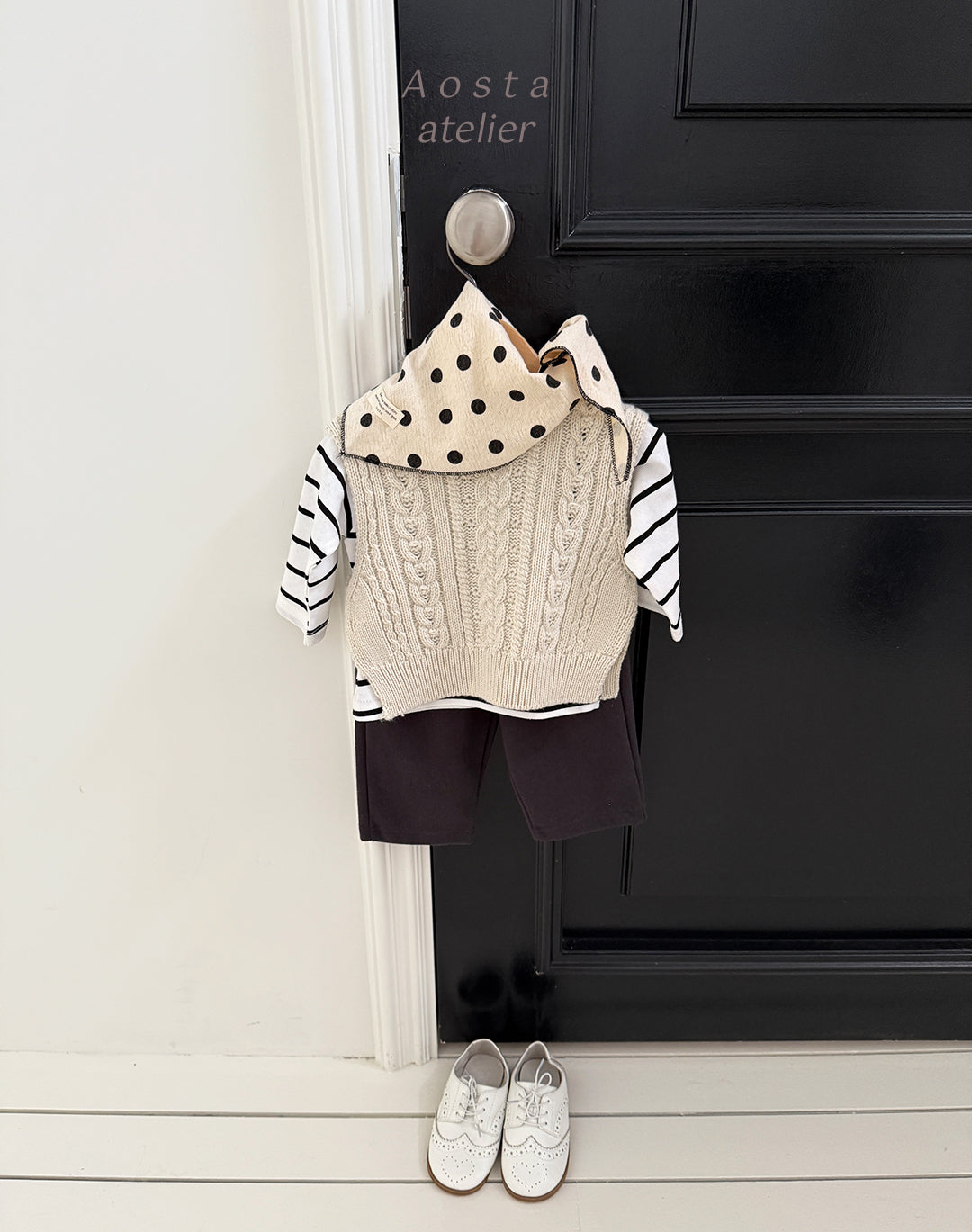 ［Aosta］Knit vest