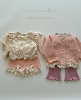 ［Aosta］Lace bustier
