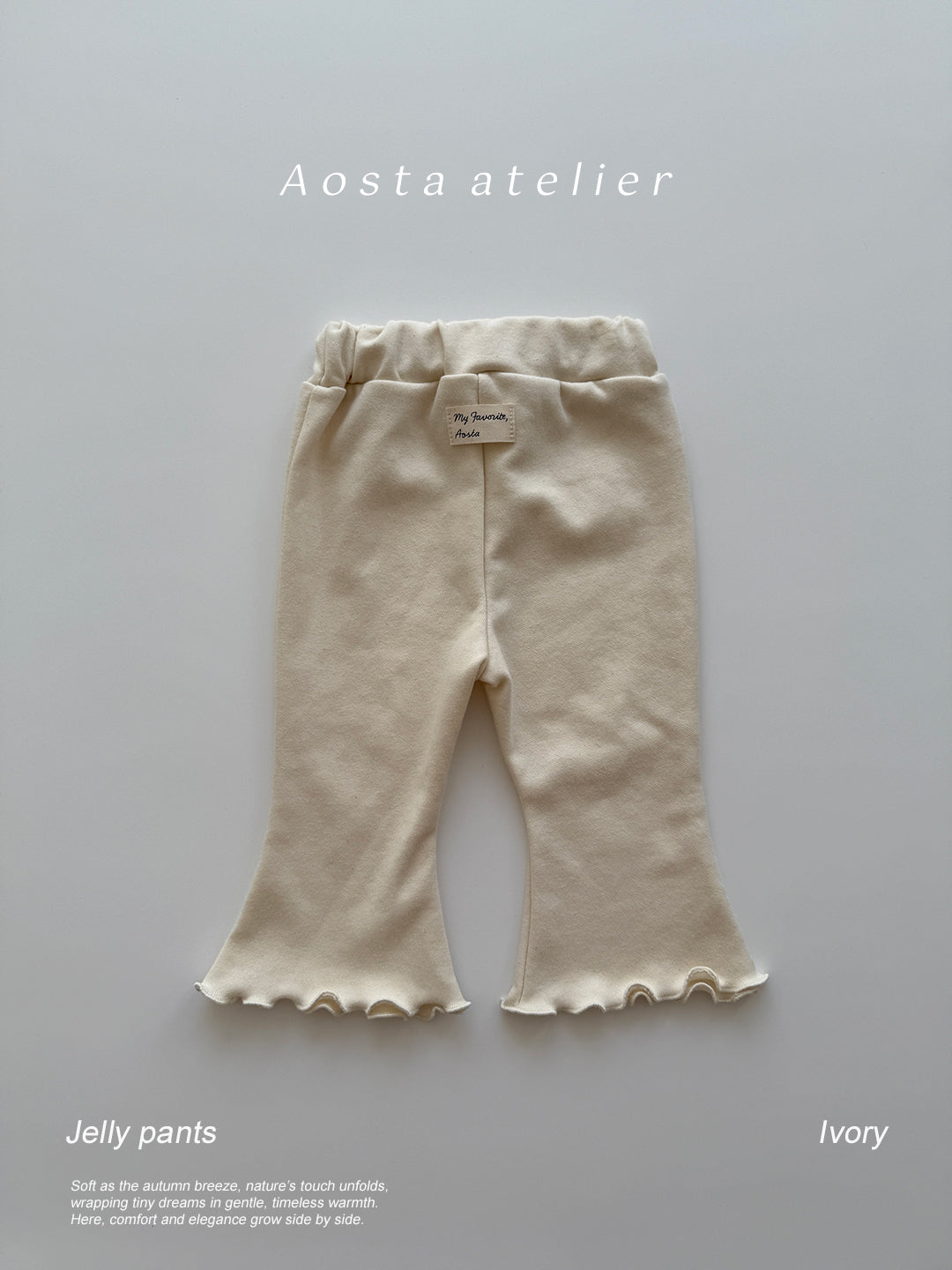 ［Aosta］Jelly pants