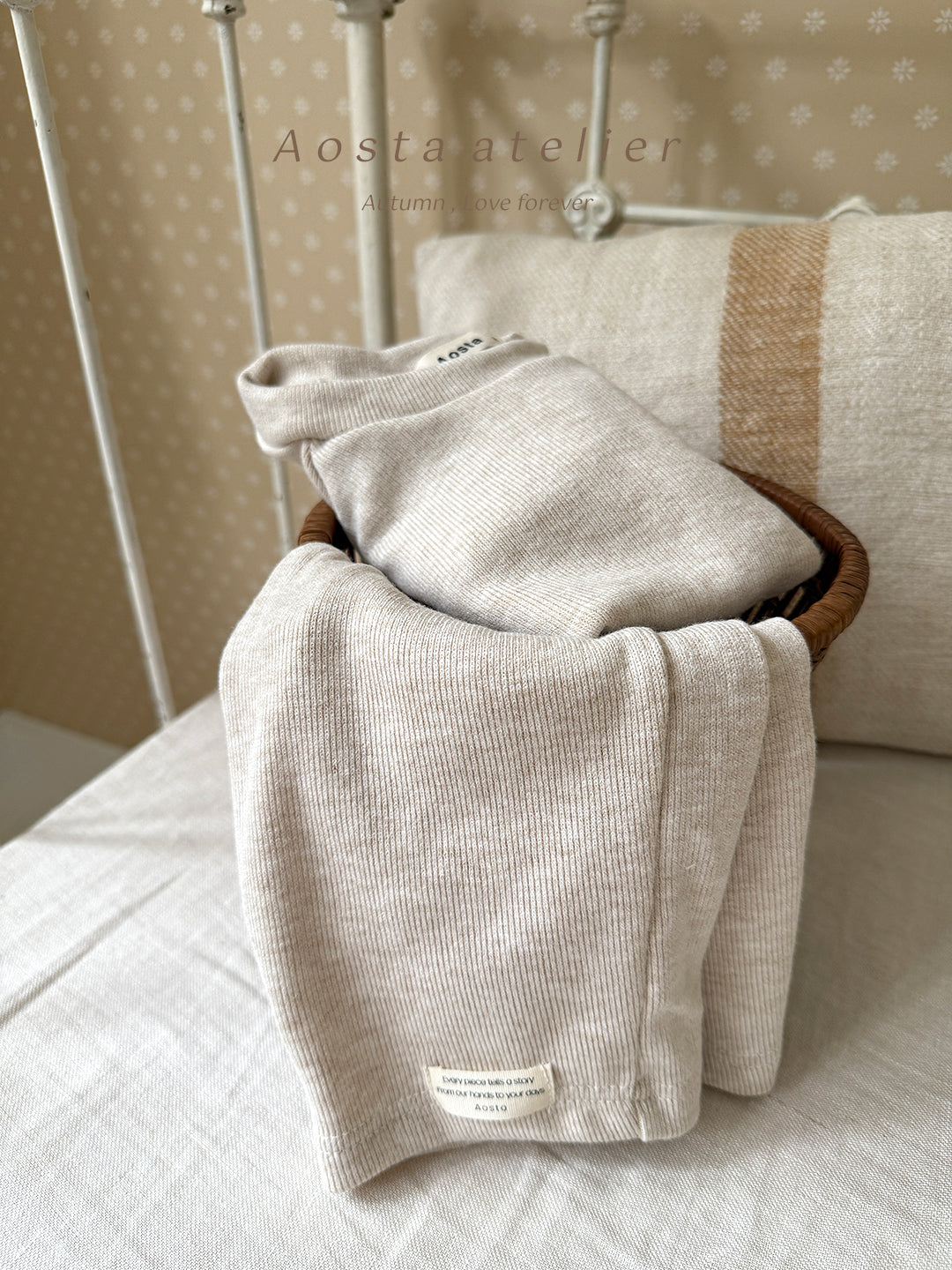［Aosta］Mellow rib T