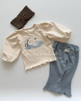 ［Aosta］Jelly pants