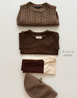 ［Aosta］Knit beret