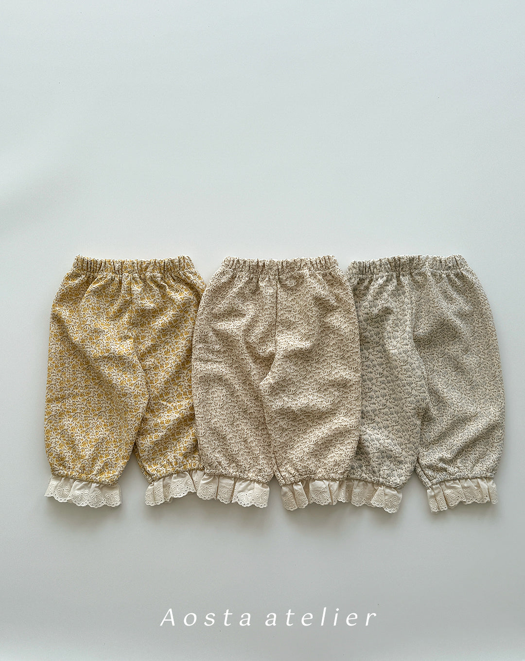 ［Aosta］Lebonbon pants