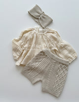 ［Aosta］Knit pants
