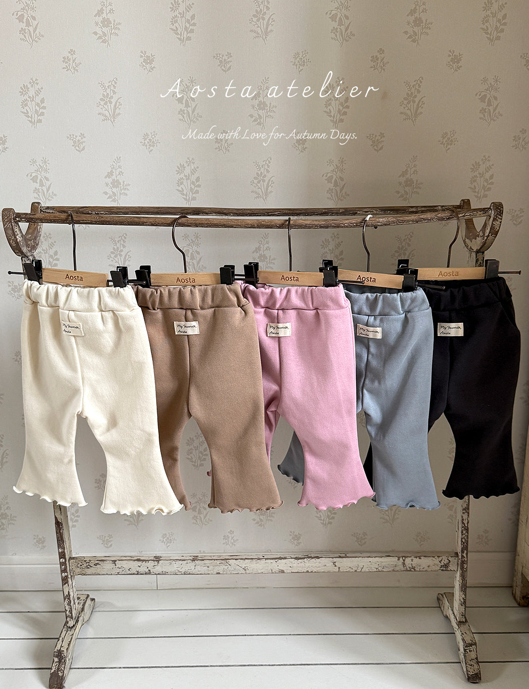 ［Aosta］Jelly pants