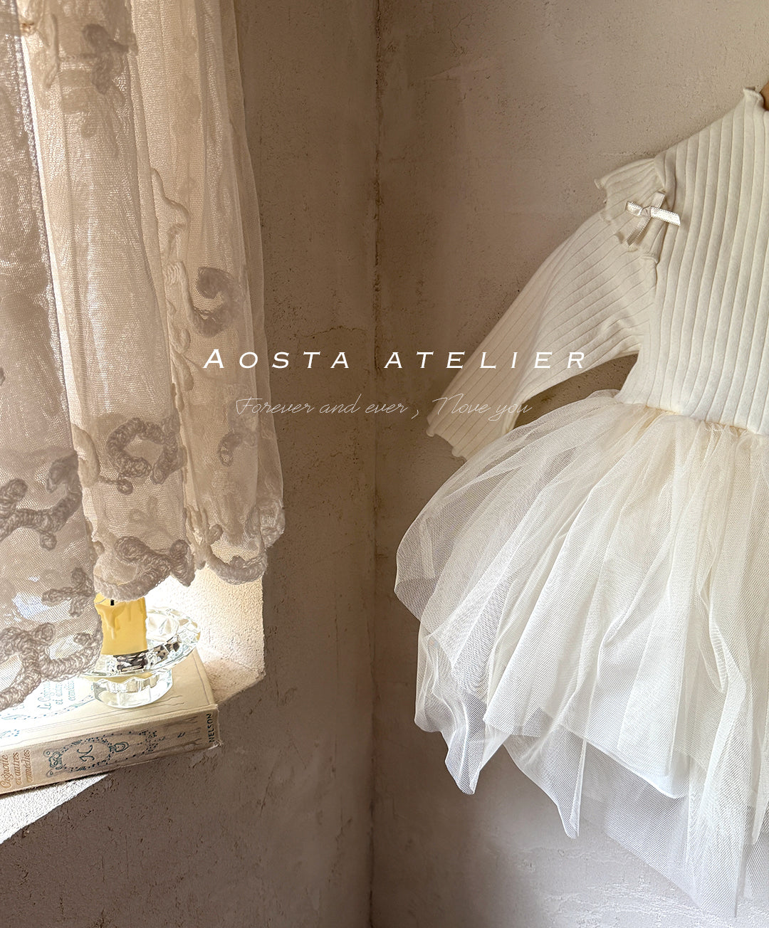 ［Aosta］Camellia Dress
