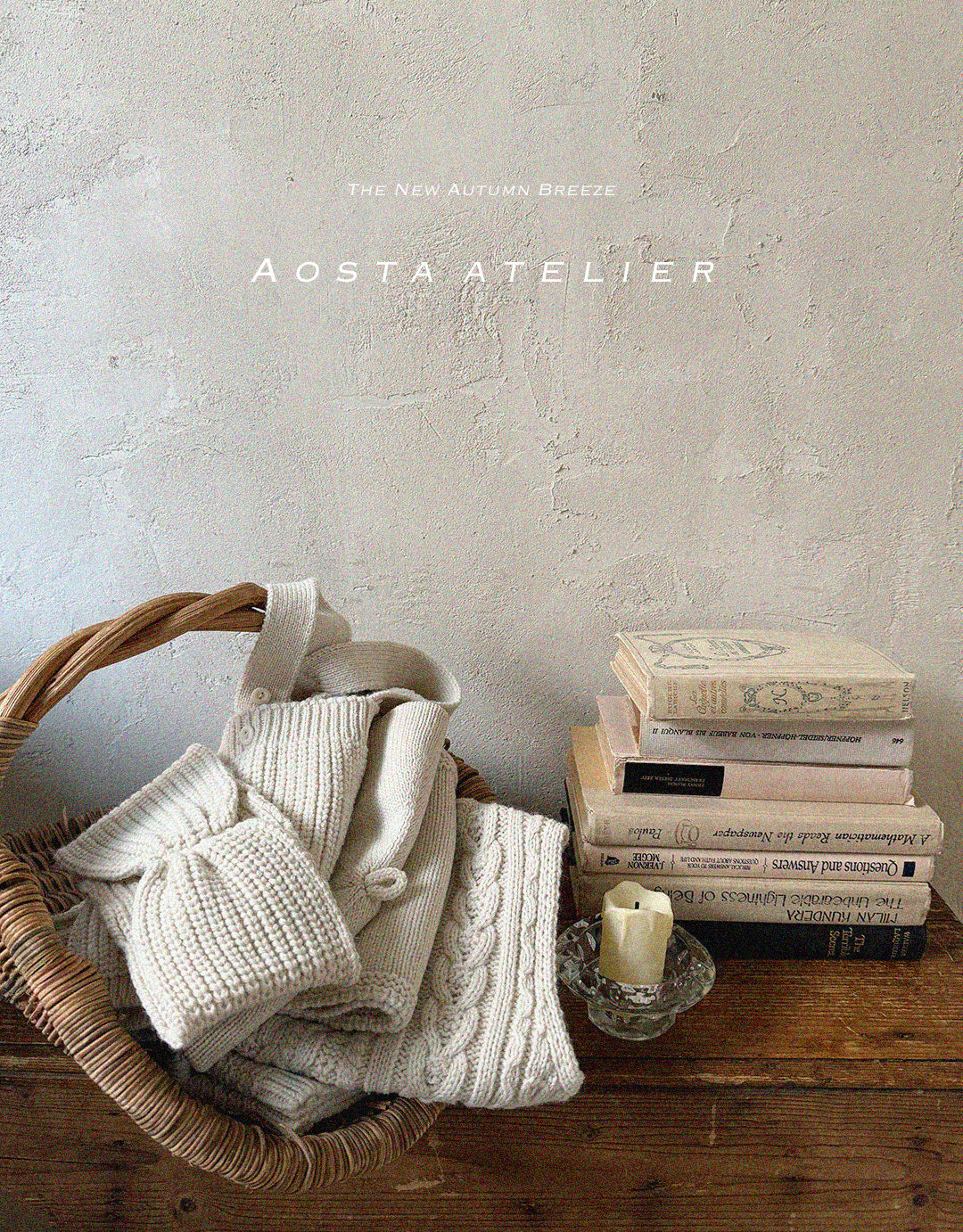 ［Aosta］Knit vest
