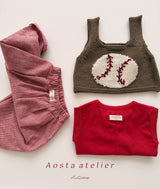 ［Aosta］Knit O vest
